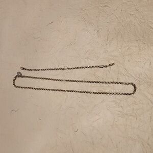 Sterling silver necklace and bracelet set